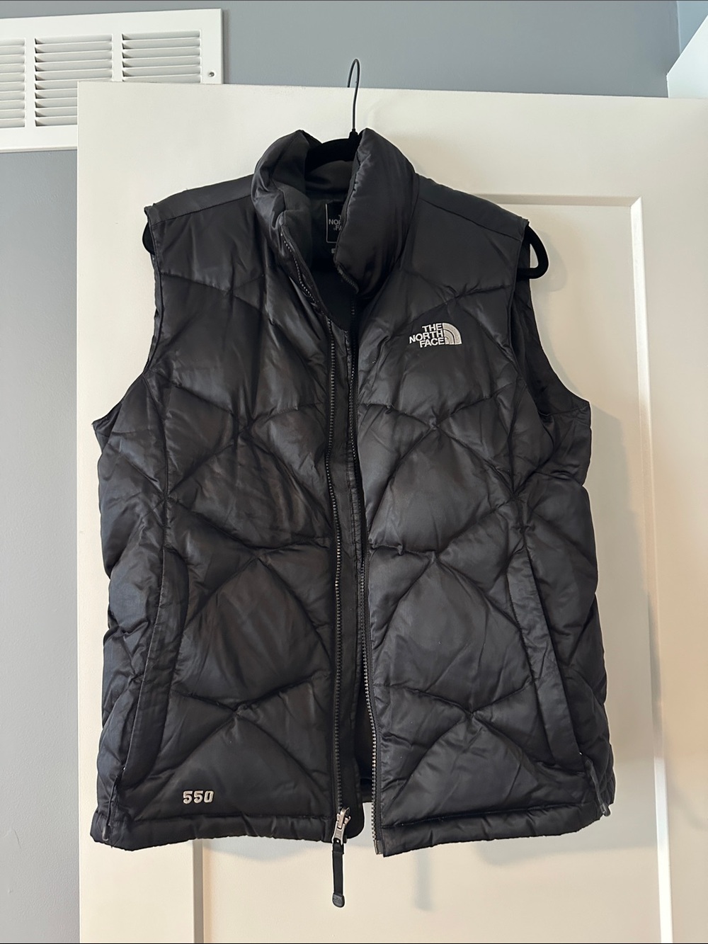 The North Face Black 550 Down Quilted Women’s Vest
